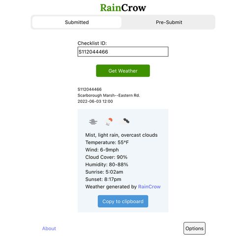 RainCrow screenshot
